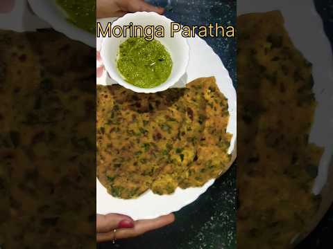 Moringa leaves paratha | how to make moringa parath #shortsviral #shorts #youtubeshorts