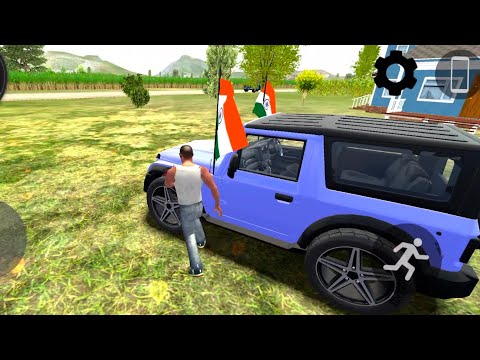 LIVE 🟡 MODIFIED MAHINDRA NEW THAR 🇮🇳 INDIAN DRIVING CAR || ok google Thar Games || Indian 🇮🇳👿