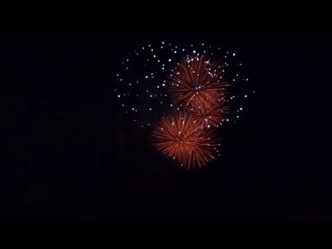 ミラコスタバルコニールームから観た花火