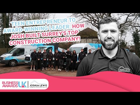Teen Entrepreneur to Award-Winning Leader: How Josh Built Surrey's Top Construction Company!