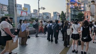 【高画質FHDお散歩ライブカメラ】新宿　ナイトウォーク　Shinjyuku Night walk【live camera】2025/07/09