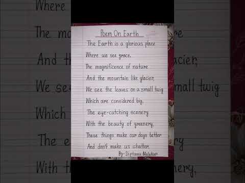 Poem On Earth