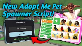 UPDATE! 🔥 AdoptMe Pet Spawner Script! | Trade Scam, Freeze Trade #pastebin #adoptmescript