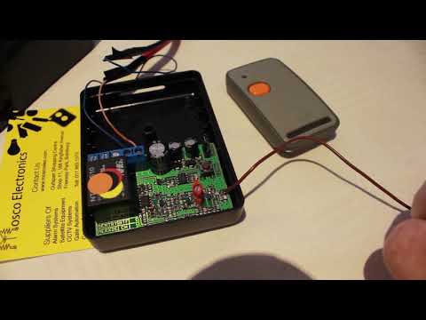How to program An Sentry 433 Binary, Trinary, French Receiver