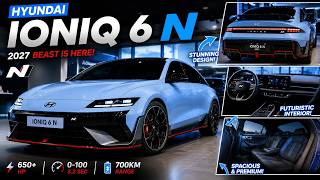 “650HP Electric Beast! Hyundai Ioniq 6 N First Look 😱”
