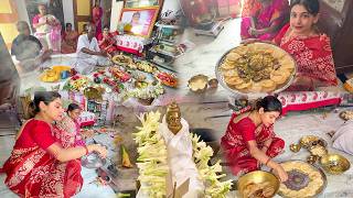 সবার ভক্তি ও ভালোবাসায় সম্পন্ন হলো বাড়ির বাবা লোকনাথের পুজো 🙏🕉️❤️