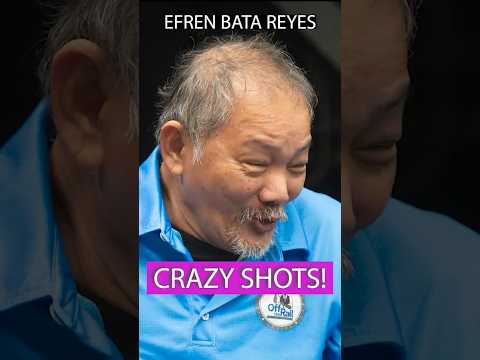 ONLY Efren Reyes Can Pull This Off!