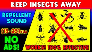 ANTI INSECTS REPELLENT SOUND ⛔🦟 KEEP INSECTS AWAY - ULTRASONIC SOUND