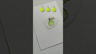 cute water emoji 🍐#trending #creative #drawing #shortvideo #satisfying #creativedrawing  #viralshort