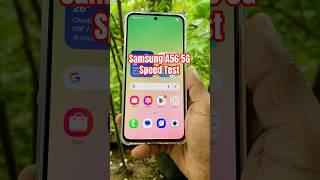 Samsung A56 5G Speed Test #shorts #samsunga56 #samsungphones