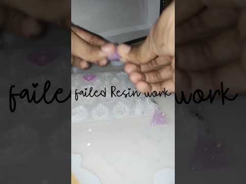 When things don't go as planned... 🤦‍♀️ a resin fail video...