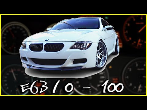 BMW 6 Series E63 (0-100 KM/H) (0-60 MPH) ACCELERATION BATTLE