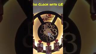 Customized Led Clock 😍🔥Now Available 🔥❤🥰#shorts #uniqueitems #gifts #customized #viralshorts