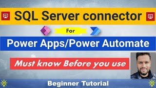 Microsoft SQL Connector for Power Apps and Power Automate #PowerApps #PowerAutomate #SQL