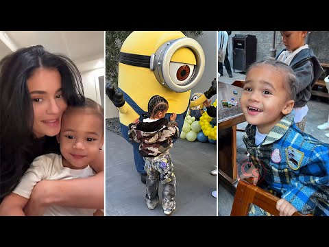 INSIDE Kylie Jenner's Son Aire Webster's Minions Theme 3rd Birthday Bash