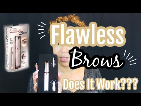 Finishing Touch Flawless Brows | Demo & Review