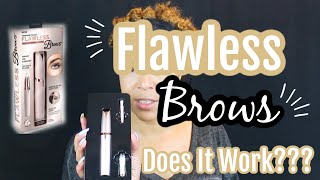 Finishing Touch Flawless Brows | Demo & Review