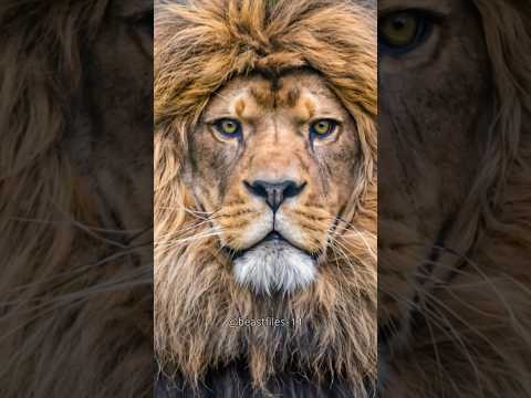 Are Barbary lions still alive today? #wildanimals  #shorts  #lions  #reels