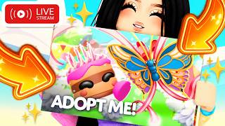 🔴LIVE! * ADMIN ABUSE + Trade Hub TRADING | Adopt Me Roblox