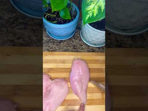 Best way to cut Chicken breast into Butterfly cut#shorts_ #food #heathylifesytle #heatly