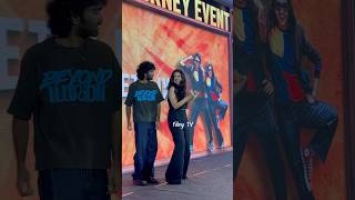 #mamithabaiju and #pradeepranganathan dance at #dudemovie blockbuster celebration