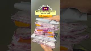 Meesho Earrings Haul for Sangeet function | wedding jewellery #meeshofinds #unboxing #shorts