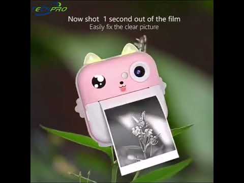 Digital instant printing camera for children