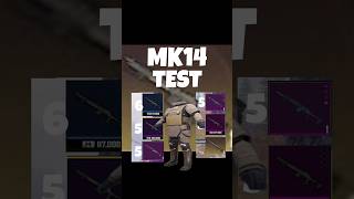 MK14 TEST VEST  - WHICH IS THE BEST MK14?  - PUBG METRO ROYALE