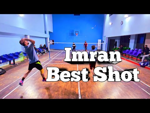 High-Intensity Badminton Match! Non-Stop Action & Skill!# badminton #game ##sports #viralvideo