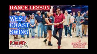 West Coast Swing 🔁 Syncopated Barrel Roll from Hustle Whip 🔁 Lesson w/ JohnPaul & Kortnee