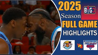 Miami 305 Vs Triplets Full Game Highlights | Big3 week 8 Season 2025