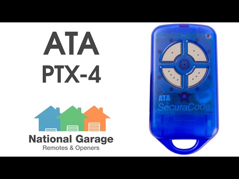 ATA PTX-4 Garage Remote Control Video Description