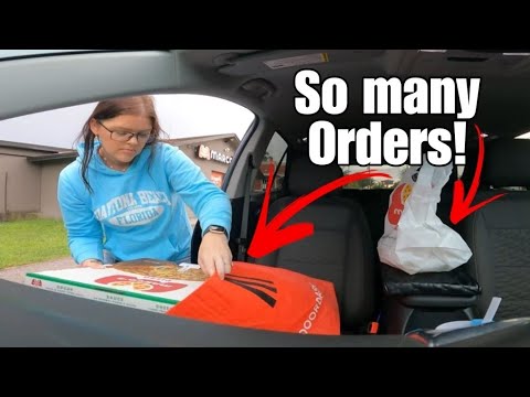 Only Accepting Orders $2/+ Per Mile! This is Why! Uber Eats & DoorDash Ride Along