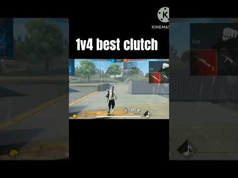free fire 🔥 op 1v4 clutch #short #shortsvideo#viral