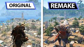 Assassin's Creed Black Flag Resynced | Original VS Remake | Final Graphics Comparison