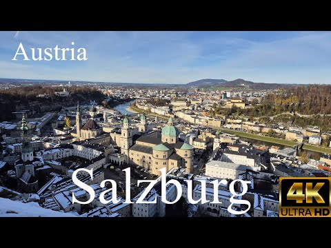 Exploring Salzburg, Austria I 4K I Part 1