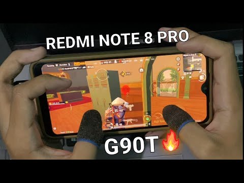 REDMI NOTE 8 PRO HANDCAM PUBG MOBILE🔥🔥HELIO G90T !!!