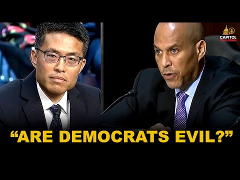 “Booker Confronts Judicial Nominee on Partisan Hate | Senate Showdown”