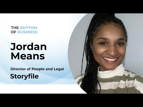The Rhythm of Business: with Jordan Means of Storyfile | Episode 17