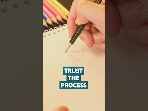 Trust the Process to learn drawing #art #beginners #drawing #drawingtutorial #timelapse