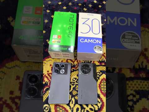 Tecno Camon 30 vs Infinix Note 40