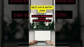 Best Data Entry Jobs | Earn $10–$20/hr on Upwork