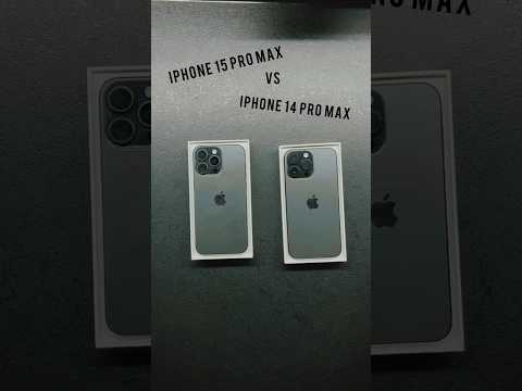 iPhone 15 pro max vs iPhone 14 pro max, Start test⏱️😱