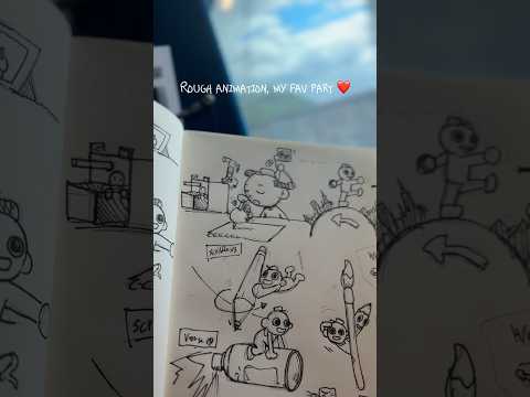 Rough animation, my fav part