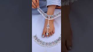 Anklet For Girls | Silver Anklet Design | Bridal Anklet