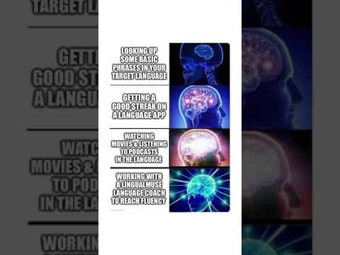 Expand your linguistic abilities with personalized #language #coaching 🧠✨ #languagelearning #meme