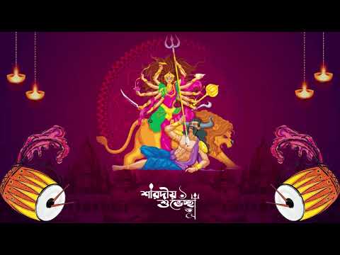 Durga Maa Animation Status | After Effects | Premiere Pro | Motion Graphics | #RJ Graphics
