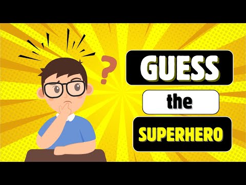 Can You Guess the Superhero? Only True Fans Will Know! #GuessTheSuperhero #SuperheroQuiz #MarvelVsDC