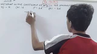 Q 22  Ex 13A | Algebraic Identities | ICSE Math Class 8 | S. Chand Solutions | OP Malhotra |