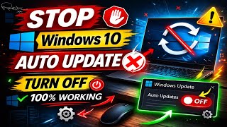 How To Permanently Disable Windows 10/11 Auto Update (100% Working Trick)